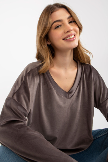 Tamsiai pilkas veliūrinis... 2