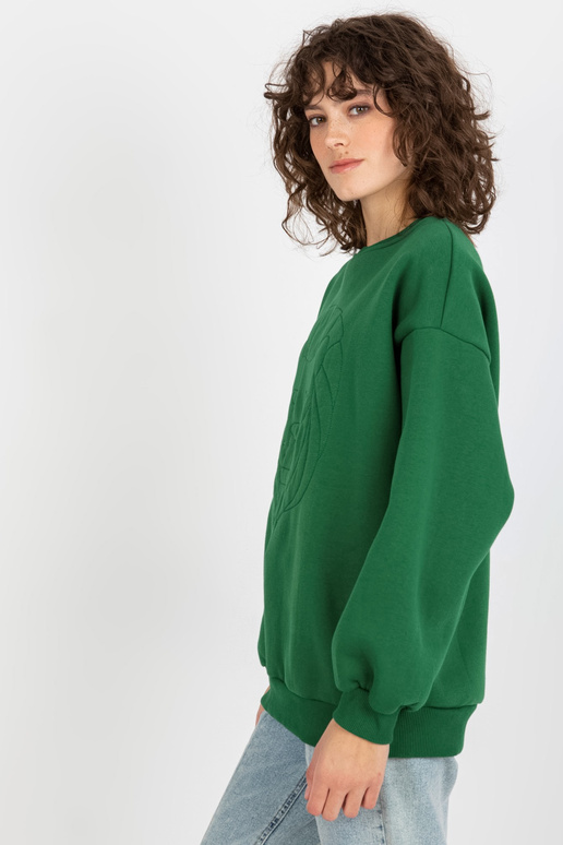 Tamsiai žalias megztinis be gobtuvo... Tamsiai žalias megztinis be gobtuvo...