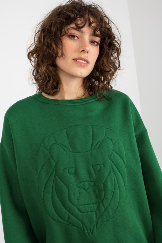 Tamsiai žalias megztinis be gobtuvo... Tamsiai žalias megztinis be gobtuvo...