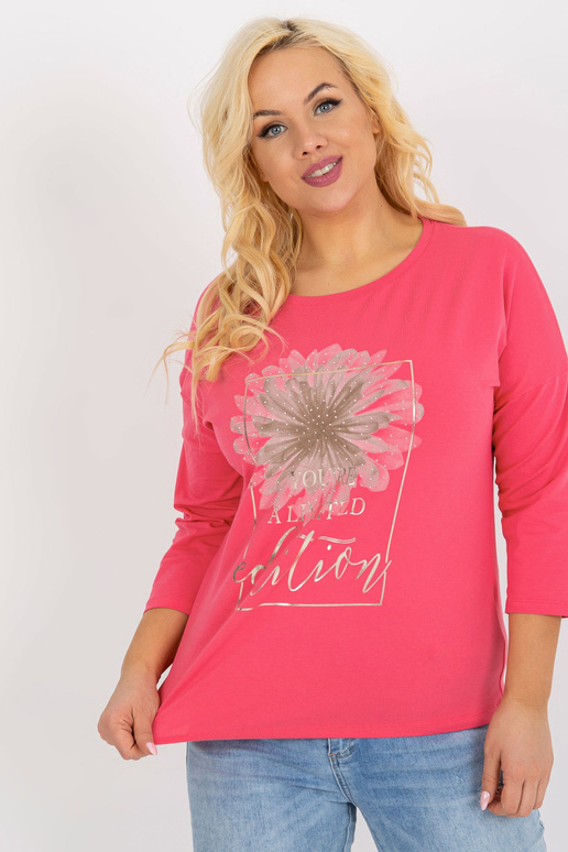 Rožinės medvilnės plius dydžio...