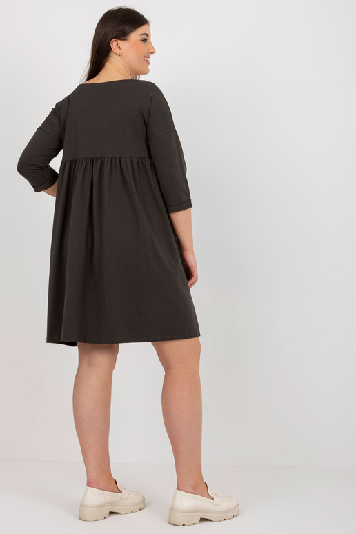 Khaki spalvos megztinis, didelio...