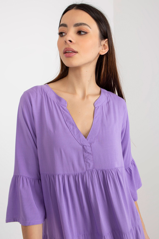 Violetinė laisvos viskozės suknelė... Violetinė laisvos viskozės suknelė...