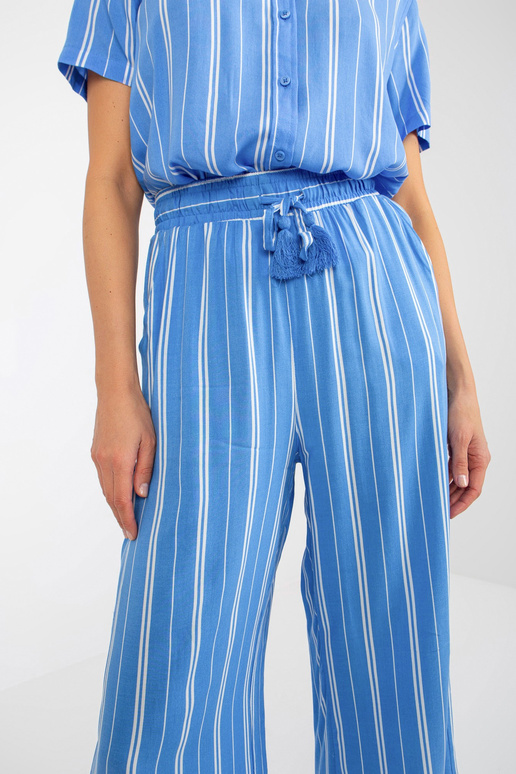 MĖLYNAS AUDINIS Palazzo Palazzo Pants... MĖLYNAS AUDINIS Palazzo Palazzo Pants...