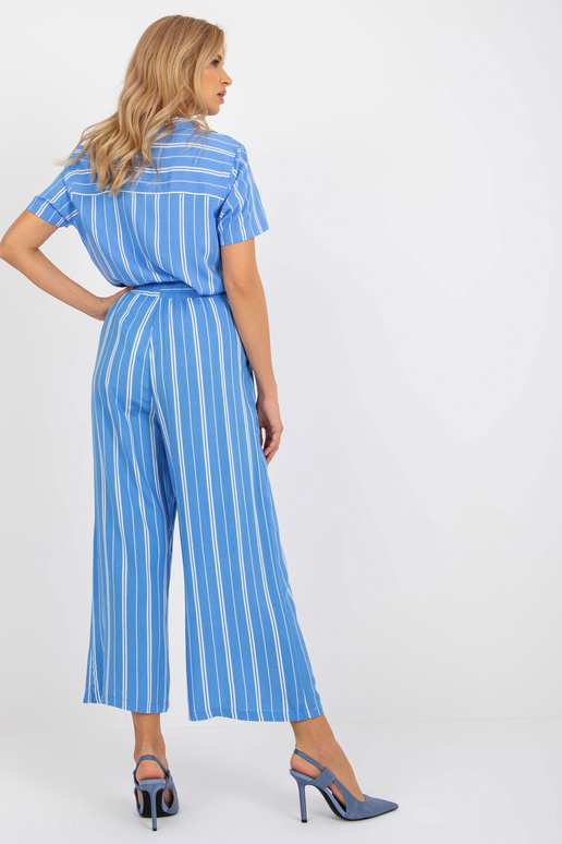 MĖLYNAS AUDINIS Palazzo Palazzo Pants... MĖLYNAS AUDINIS Palazzo Palazzo Pants...