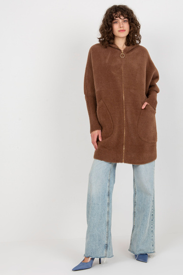 Rudas moteriškas alpakų...