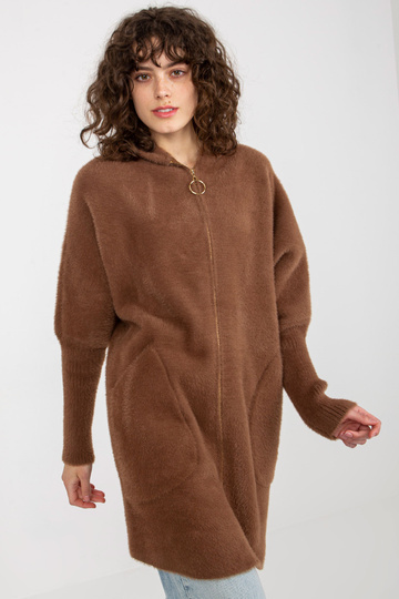 Rudas moteriškas alpakų... 2