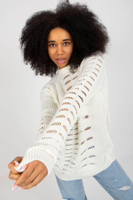 Ecru moteriškas ažūrinio rašto...