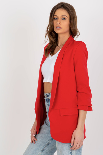 Raudona elegantiška striukė... 2