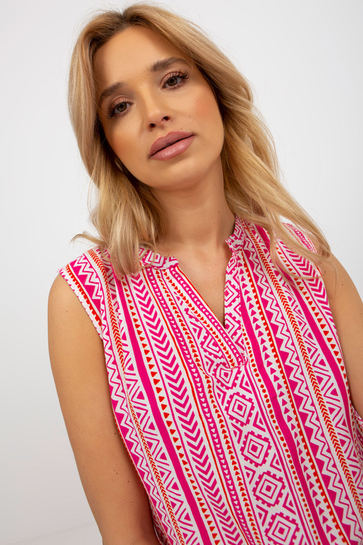 Rožinė boho palaidinė su V iškirpte... Rožinė boho palaidinė su V iškirpte...