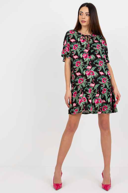 Suknelė su vasariškais raštais ir... Suknelė su vasariškais raštais ir...