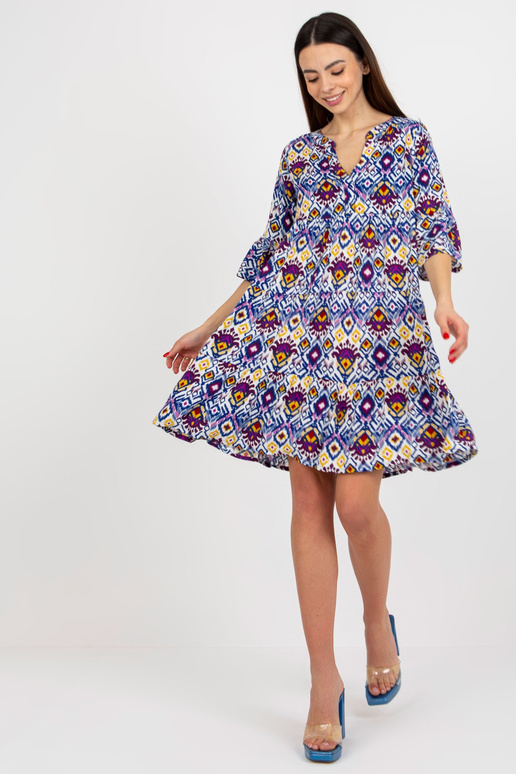 Purpurinė suknelė su V formos... Purpurinė suknelė su V formos...