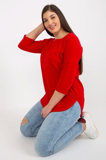 Raudona medvilninė plius...