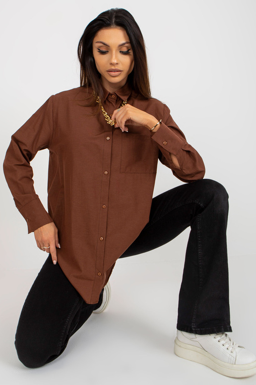 Marškiniai-TO-KS-7183.81P-rudi