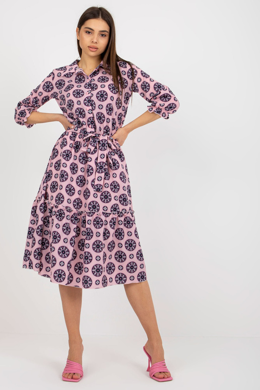 Šviesiai violetinė marškininė suknelė...