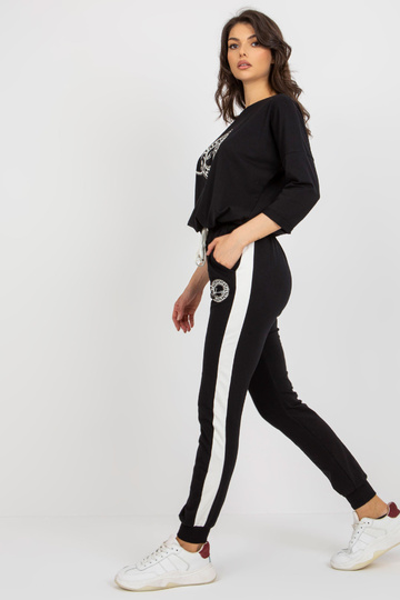 Juodas moteriškas megztinio... 2