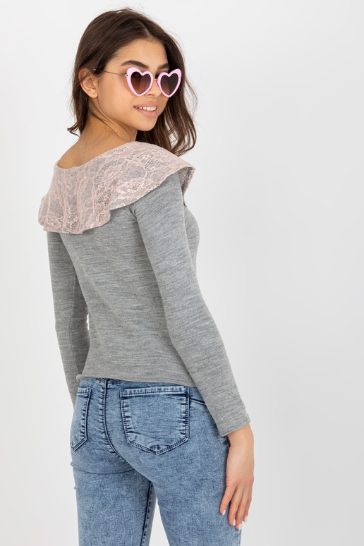 Megztinis-LK-SW-506559-2,13-pilka-rožinė