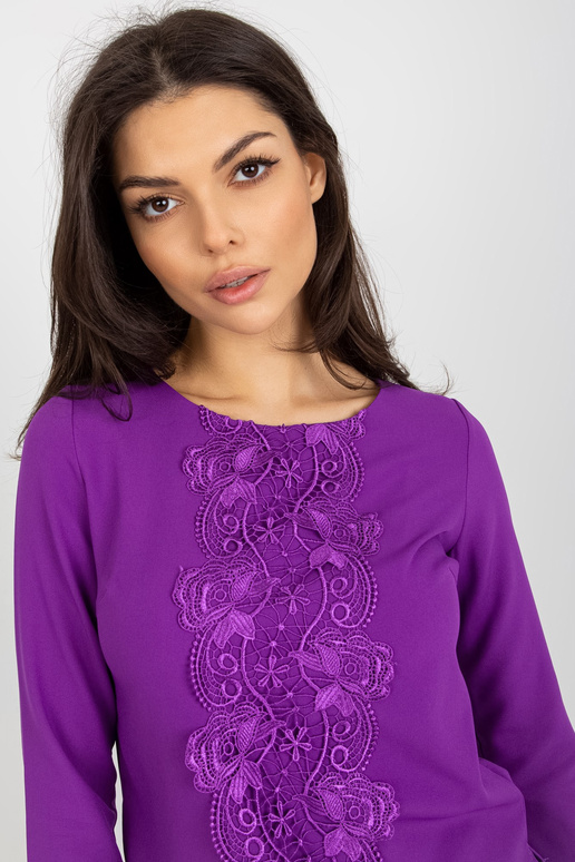 Violetinė trumpa iškilminga palaidinė...