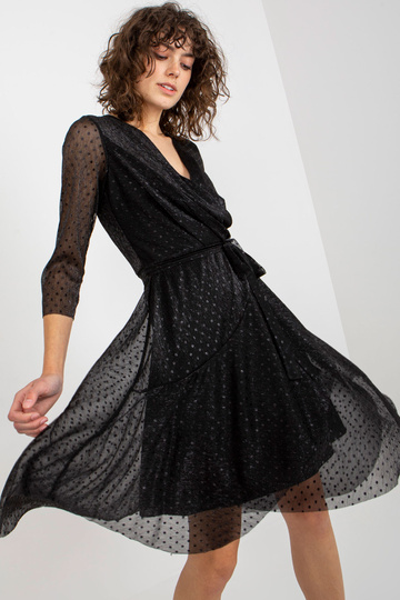 Juoda Wrap Midi kokteilinė... 2