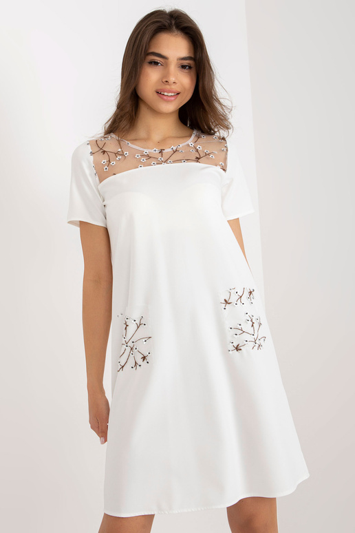 Suknelė-LK-SK-506790,45-ekru