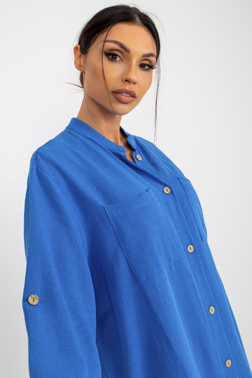 Mėlyna vasarinė suknelė su...