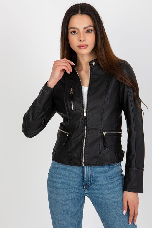 Juoda moteriška eko odos striukė su...