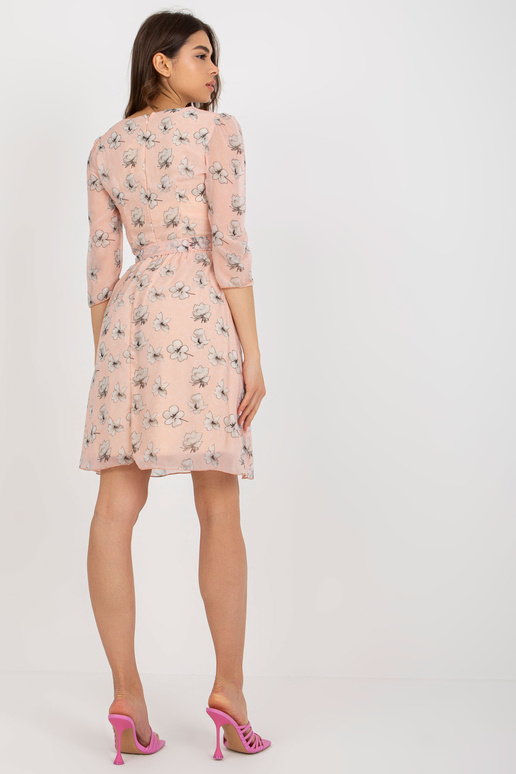 Suknelė-LK-SK-508006.92P-šviesiai rožinė