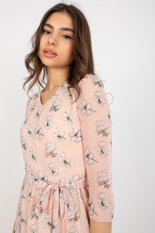 Suknelė-LK-SK-508006.92P-šviesiai rožinė