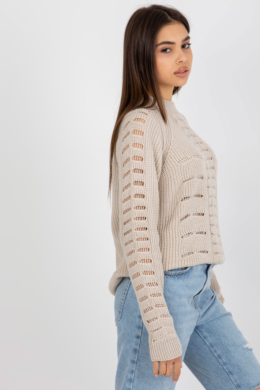 Smėlio spalvos ilgas oversized...