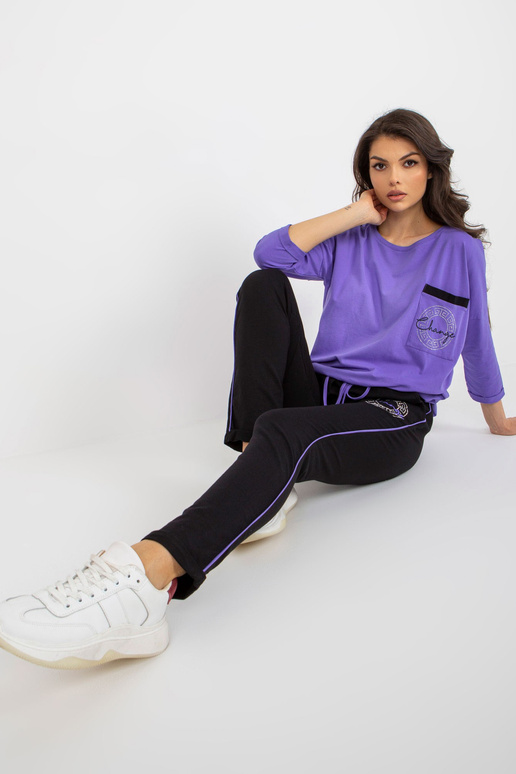 Violetinis dviejų dalių sportinio... Violetinis dviejų dalių sportinio...