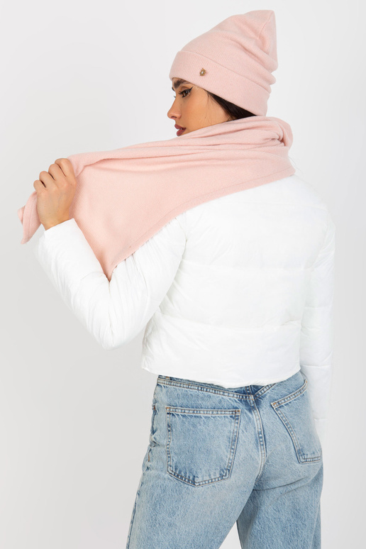 Šviesiai rožinis žiemos komplektas su...