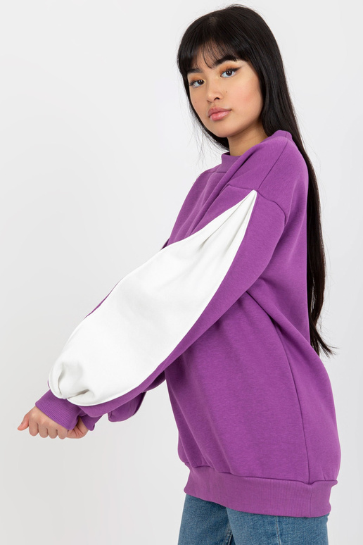 Violetinės spalvos megztinis be... Violetinės spalvos megztinis be...