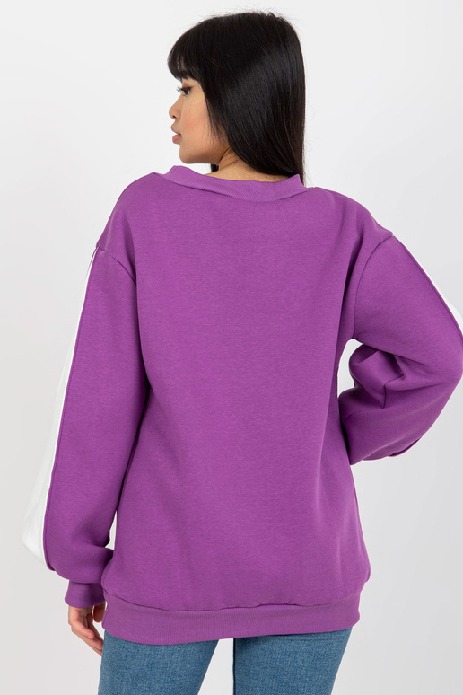 Violetinės spalvos megztinis be... Violetinės spalvos megztinis be...