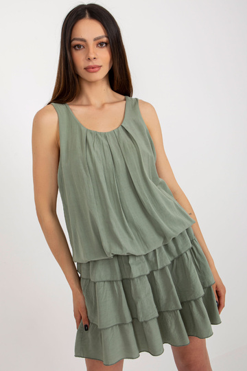 Suknelė-TW-SK-BI-8139.44-khaki 2