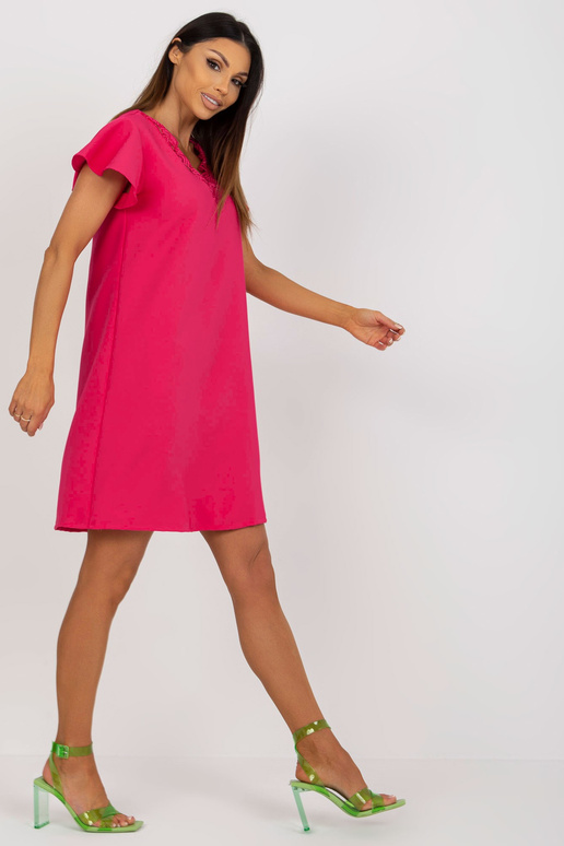 Kokteilinė suknelė Fuchsia tiesiam...