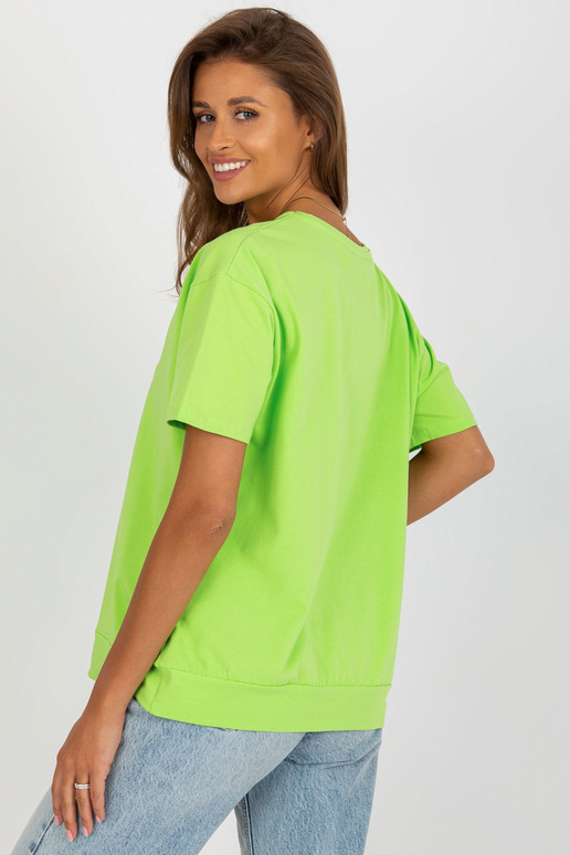 Lime Moteriška Oversize palaidinė su... Lime Moteriška Oversize palaidinė su...