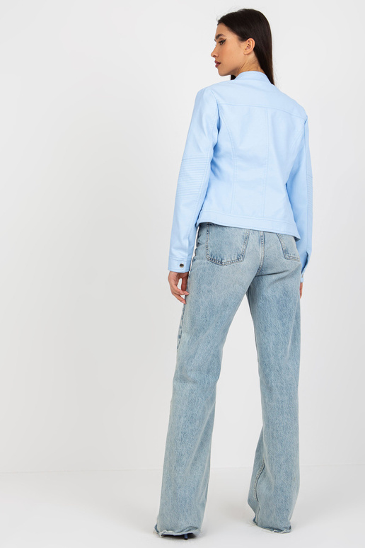 Šviesiai mėlyna ekoodinė dviratininko...