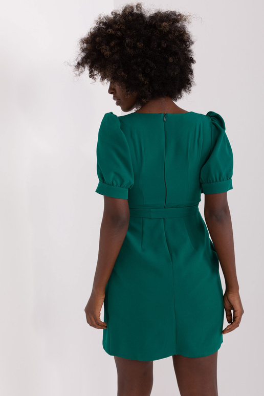 Suknelė-LK-SK-508622.06P-tamsiai žalia