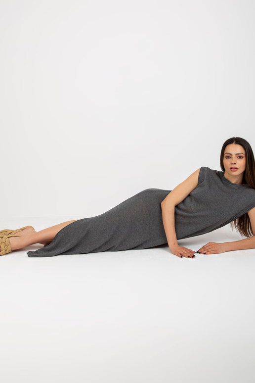 Suknelė-BA-SK-C1002.61P-tamsiai pilka