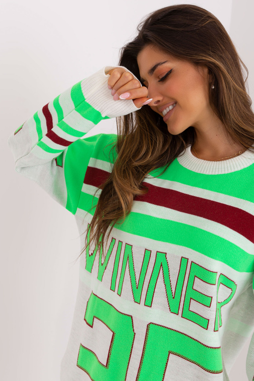 Megztinis-BA-SW-2206.48P-šviesiai žalias