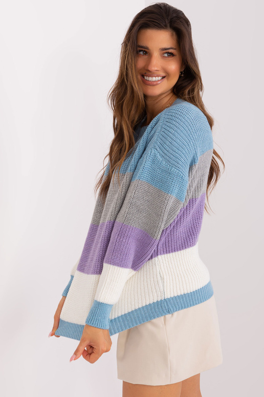 Megztinis-BA-SW-8024.57P-pilka-mėlyna