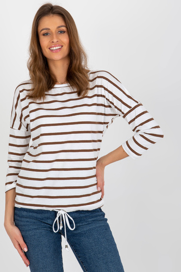 Ecru-ruda dryžuota...