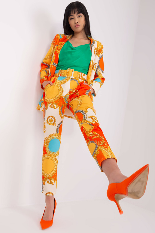 Marynarka-DHJ-MA-15621B.03-pomarańczowy Marynarka-DHJ-MA-15621B.03-pomarańczowy