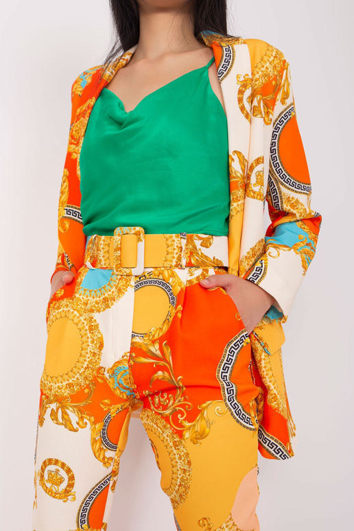 Marynarka-DHJ-MA-15621B.03-pomarańczowy Marynarka-DHJ-MA-15621B.03-pomarańczowy