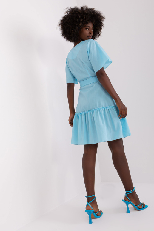 Suknelė-LK-SK-508646.13P-šviesiai mėlyna