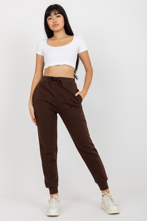 Rudos pašildytos sportinės kelnės su...