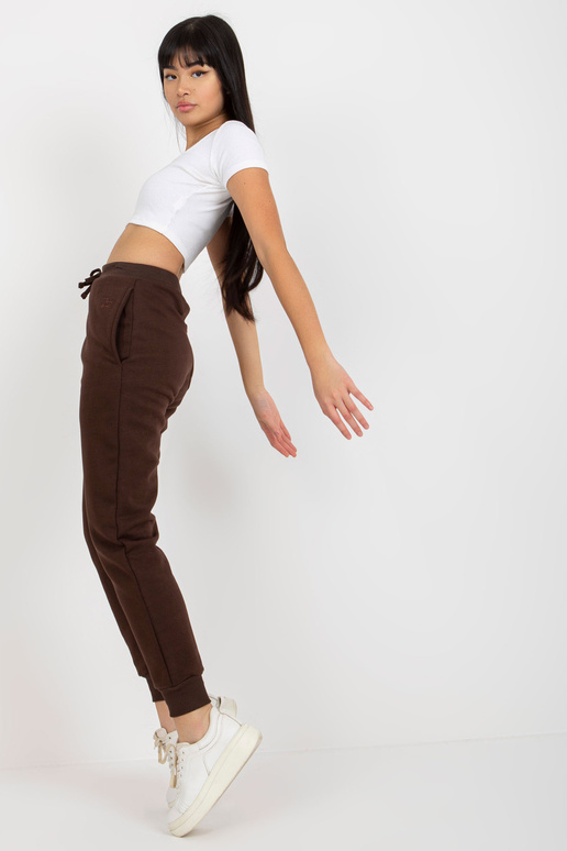 Rudos pašildytos sportinės kelnės su...