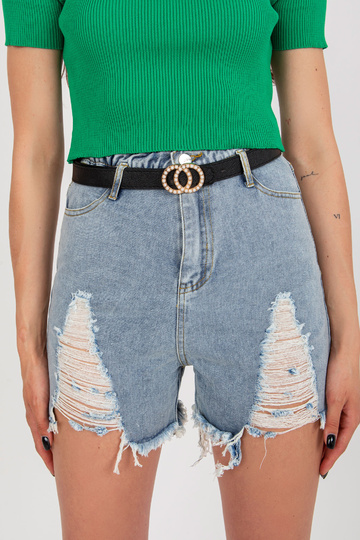 Mėlyni moteriški džinsiniai... 2