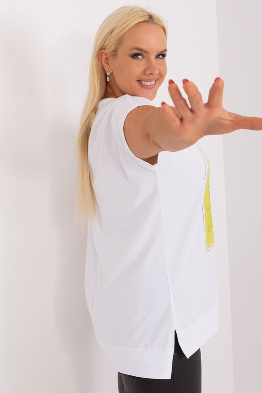 Bluzka-RV-BZ-8863.88-limonkowy Bluzka-RV-BZ-8863.88-limonkowy