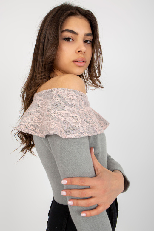 Megztinis-LK-SW-506559-2,13-pilka-rožinė