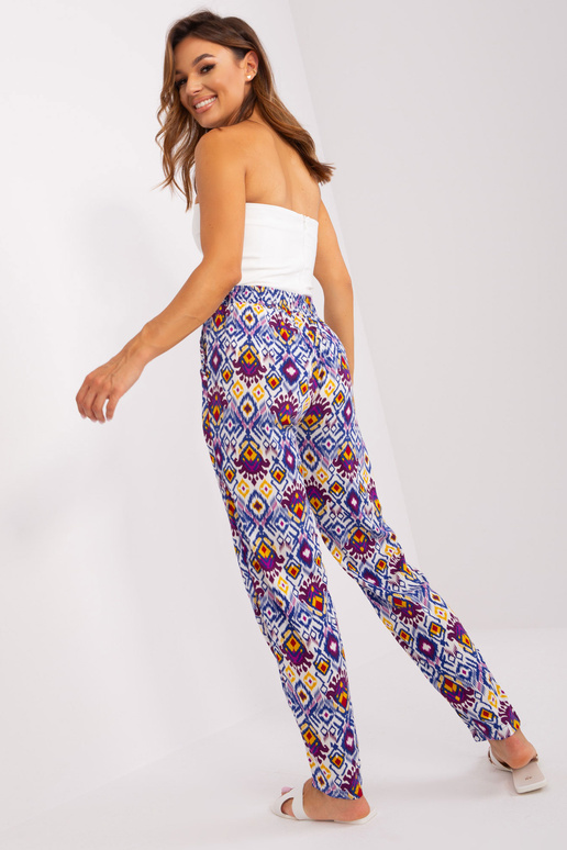 Kelnės - D73770M61869O - violetinė